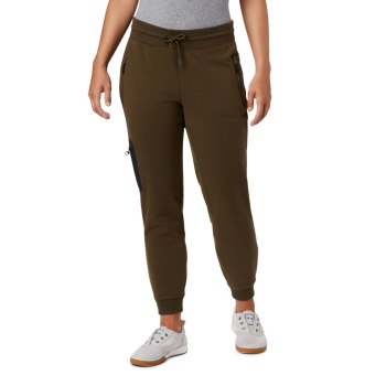 Columbia Lodge II Jogger, Pantalones Verde Oliva Negros Para Mujer | 642785-QSJ